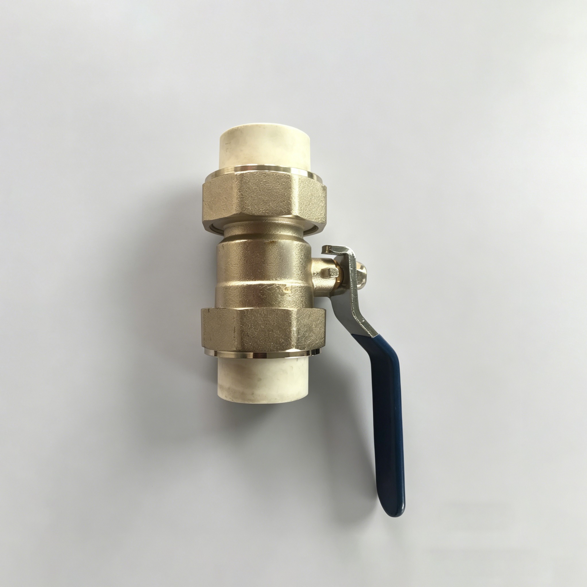 Double-ended PPR Copper Ball Valve
