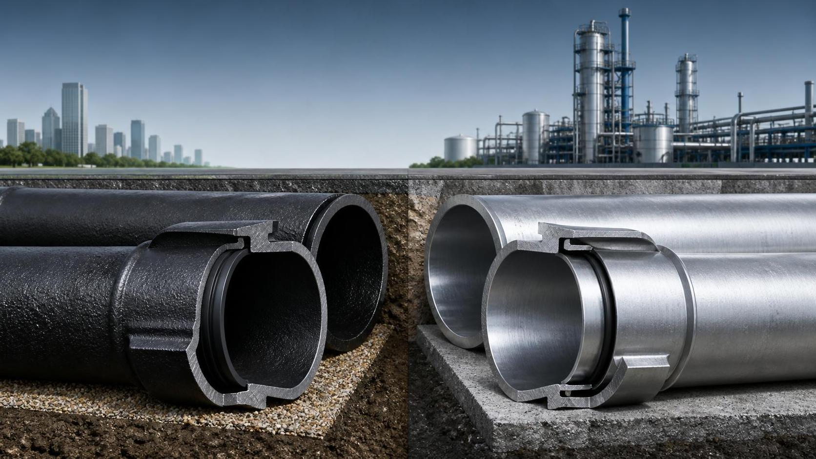 Ductile Iron Pipes vs. Steel Pipes: Which Is Better for Your Infrastructure Project?