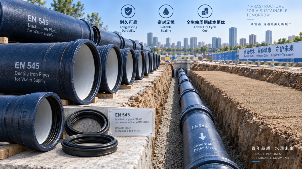 How EN 545 Compliance Changes Lifecycle Cost in Municipal Pipe Tenders Wie die Einhaltung von EN 545 die Lebenszykluskosten bei kommunalen Rohrleitungs-Ausschreibungen verändert
