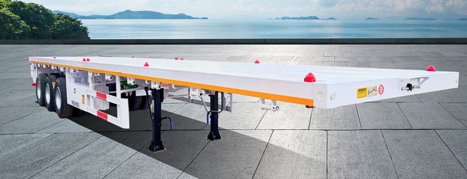 3 Axle Flatbed Trailer