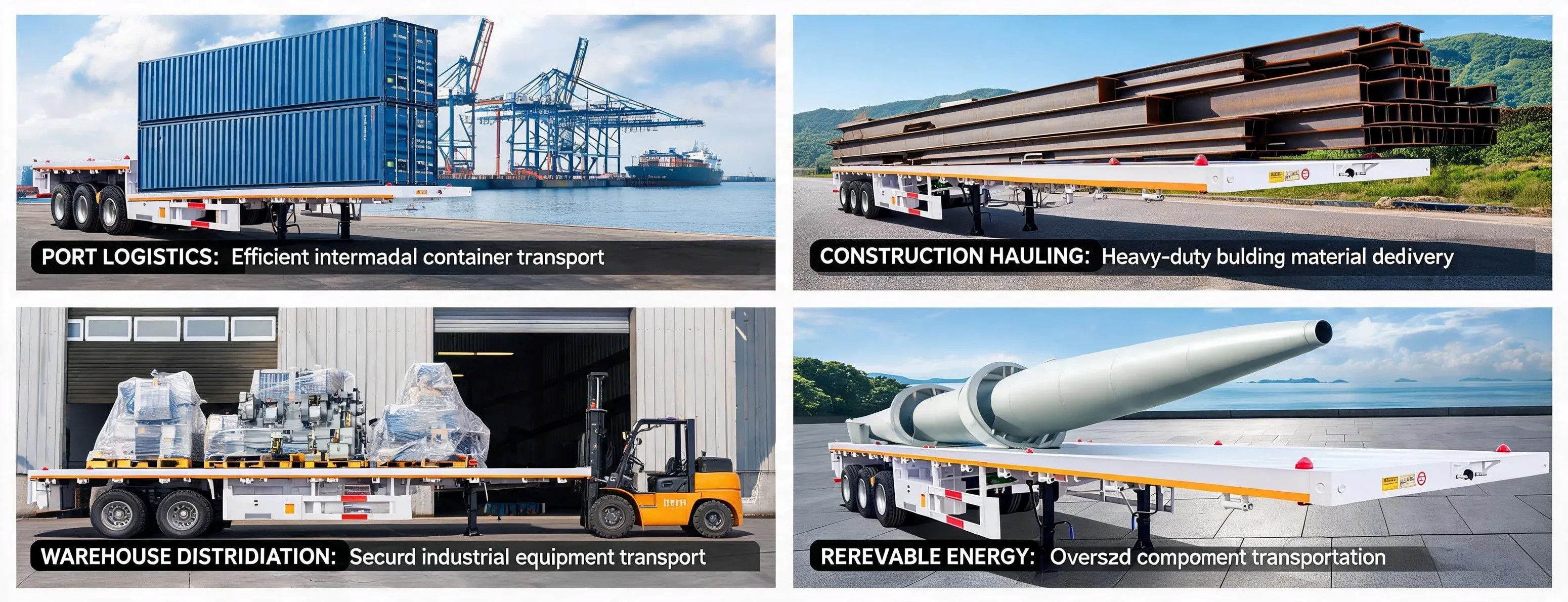Application 2026 New Flatbed Trailer