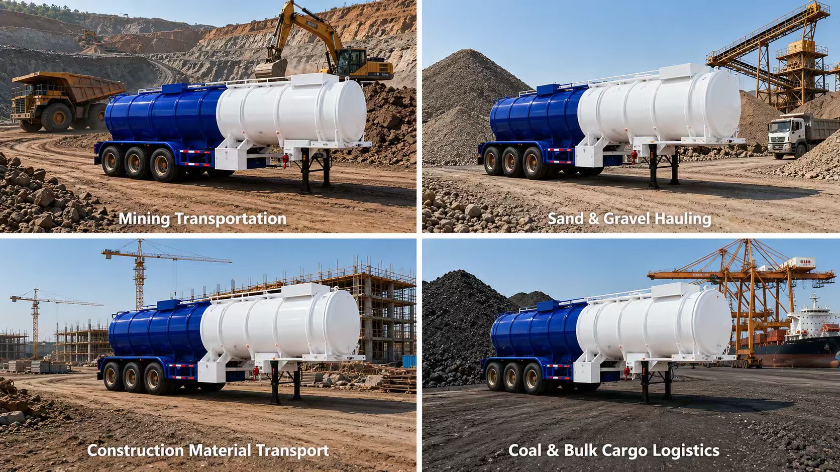 application 3 Axle 20CBM Acid TankerTrailer