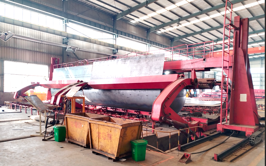 Tank Rolling and Forming Machine