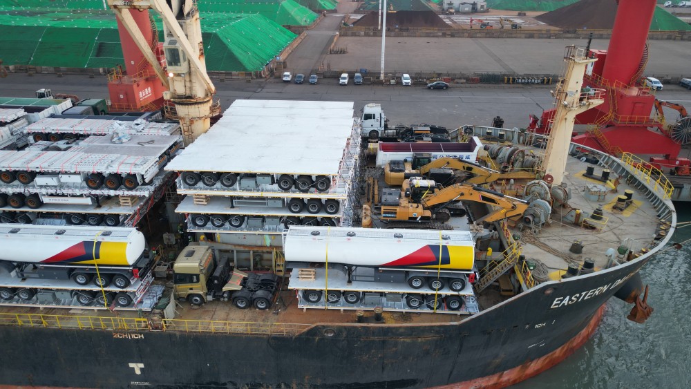 Shipment of Semi-Trailers