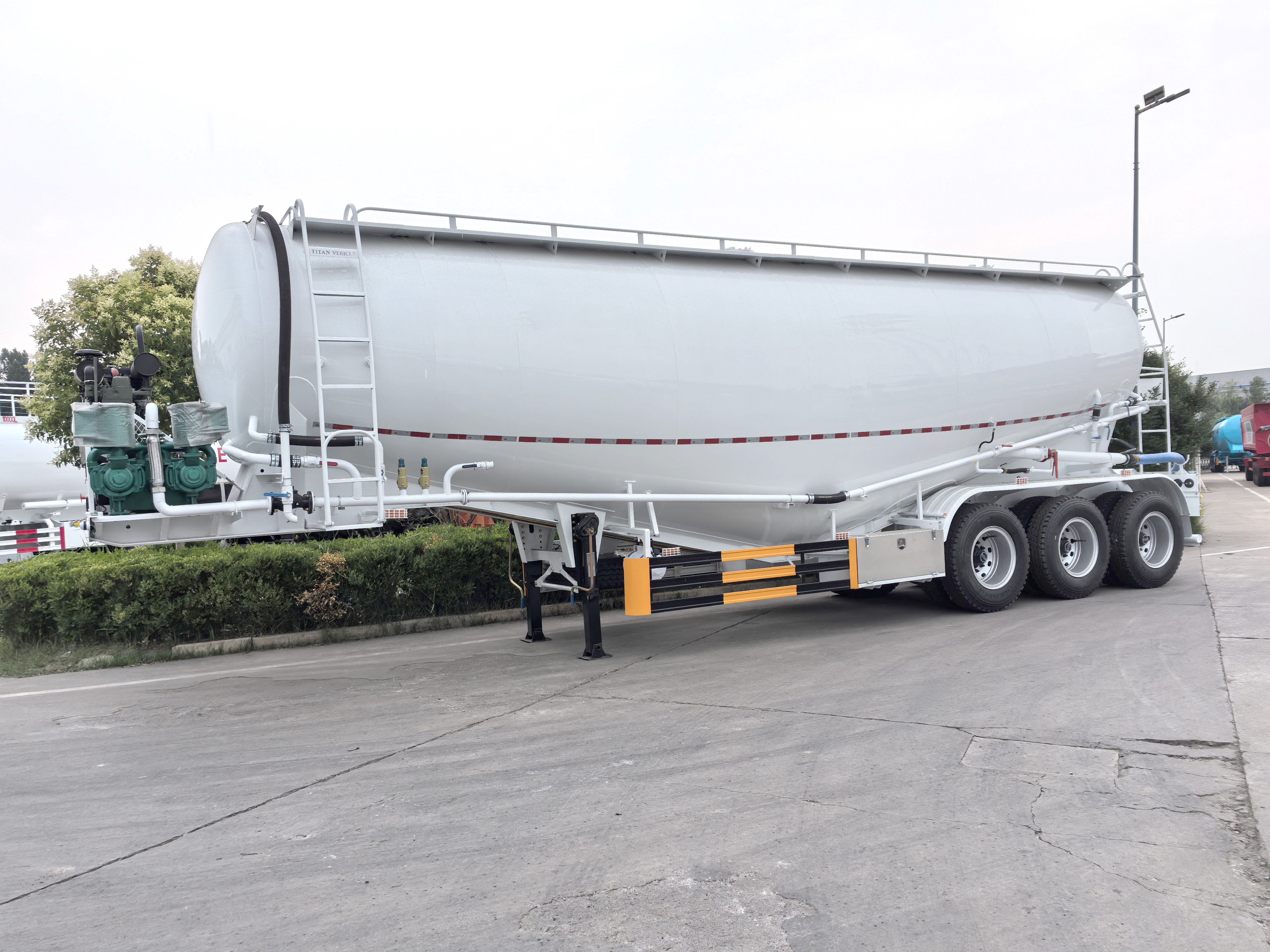 3-Axle 45CBM Bulk Cement Tanker Trailer