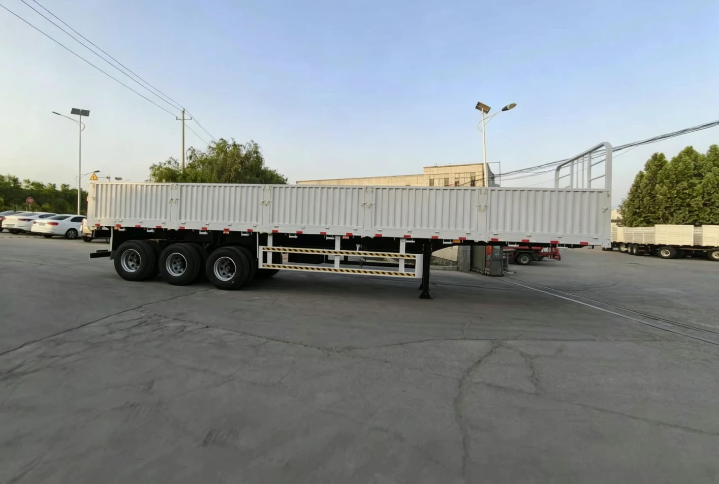 3 Axles Sidewall Semi Trailer