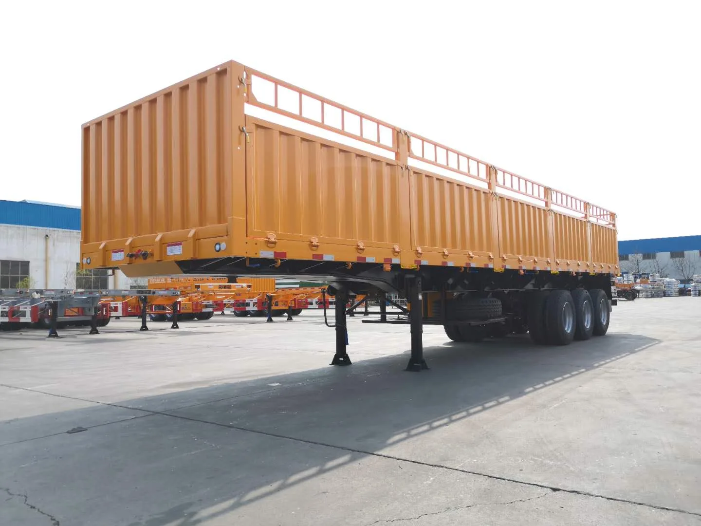 3 Axles Fence Semi Trailers