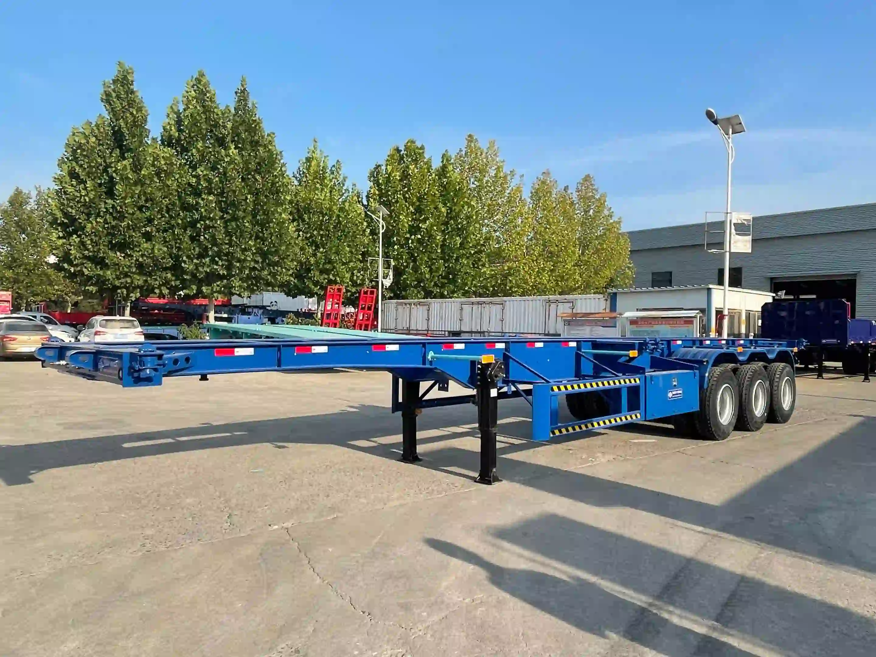 45ft 3-Axle Skeleton Trailer