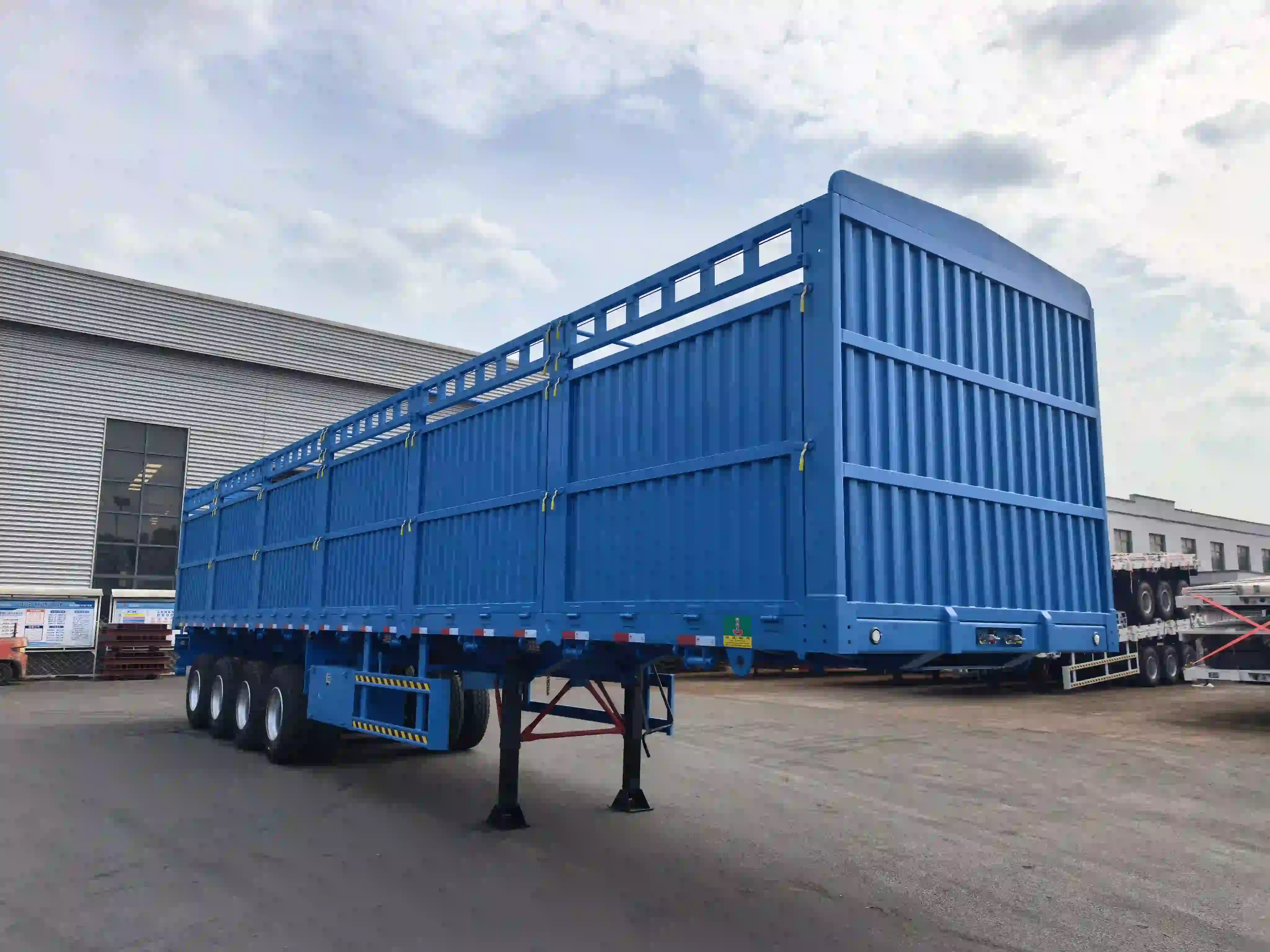 4-Axle Fence Semi Trailers