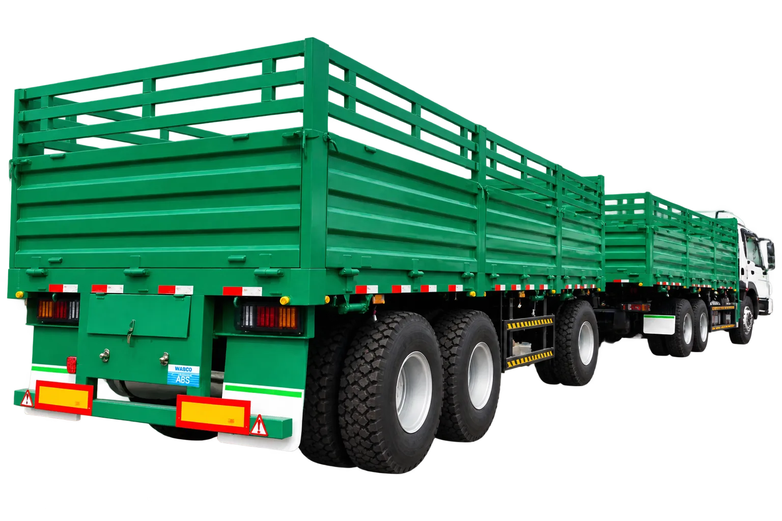 3-Axle Fence Drawbar Trailer