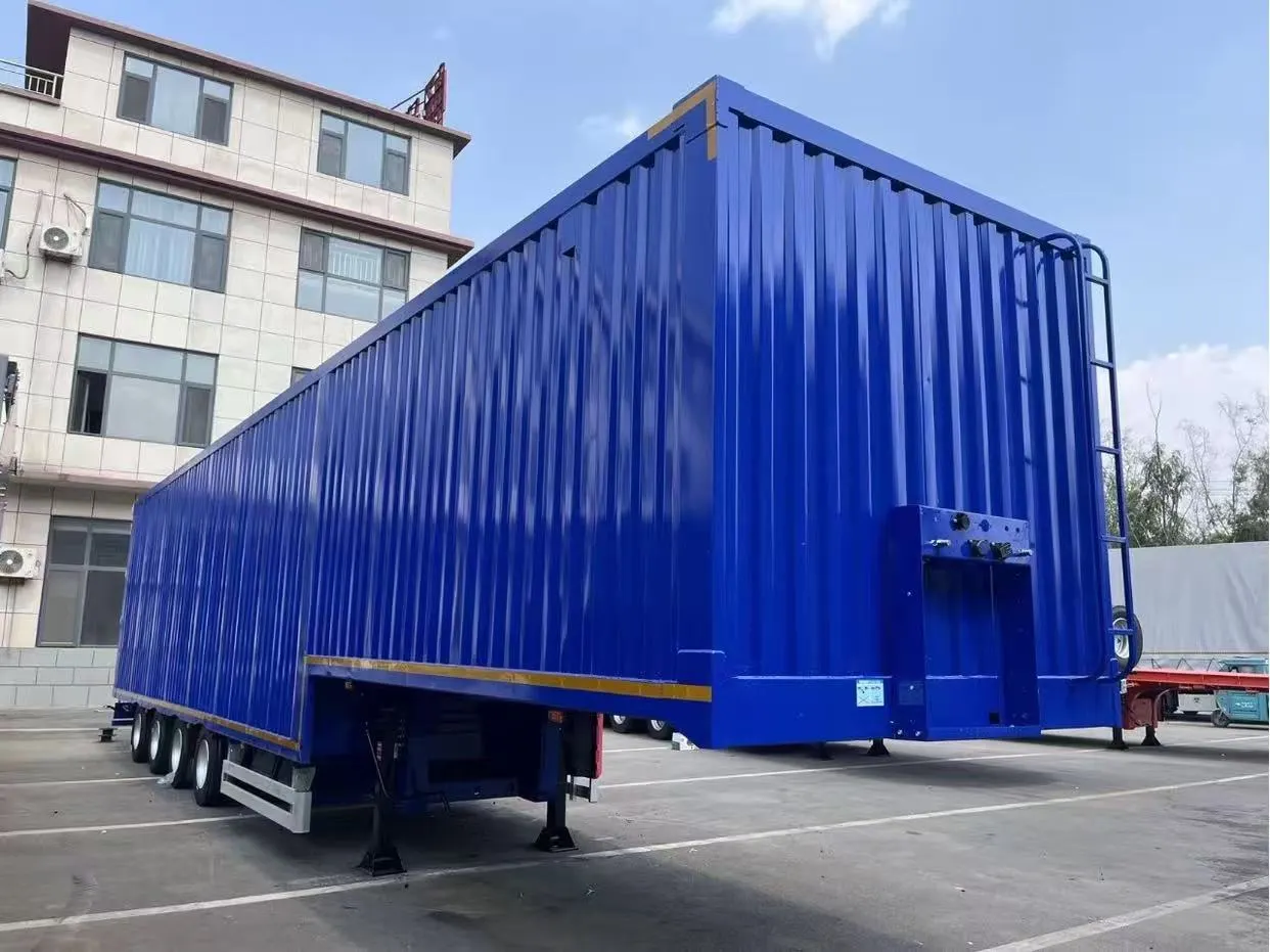 4-Axle Box Van Semi Trailer