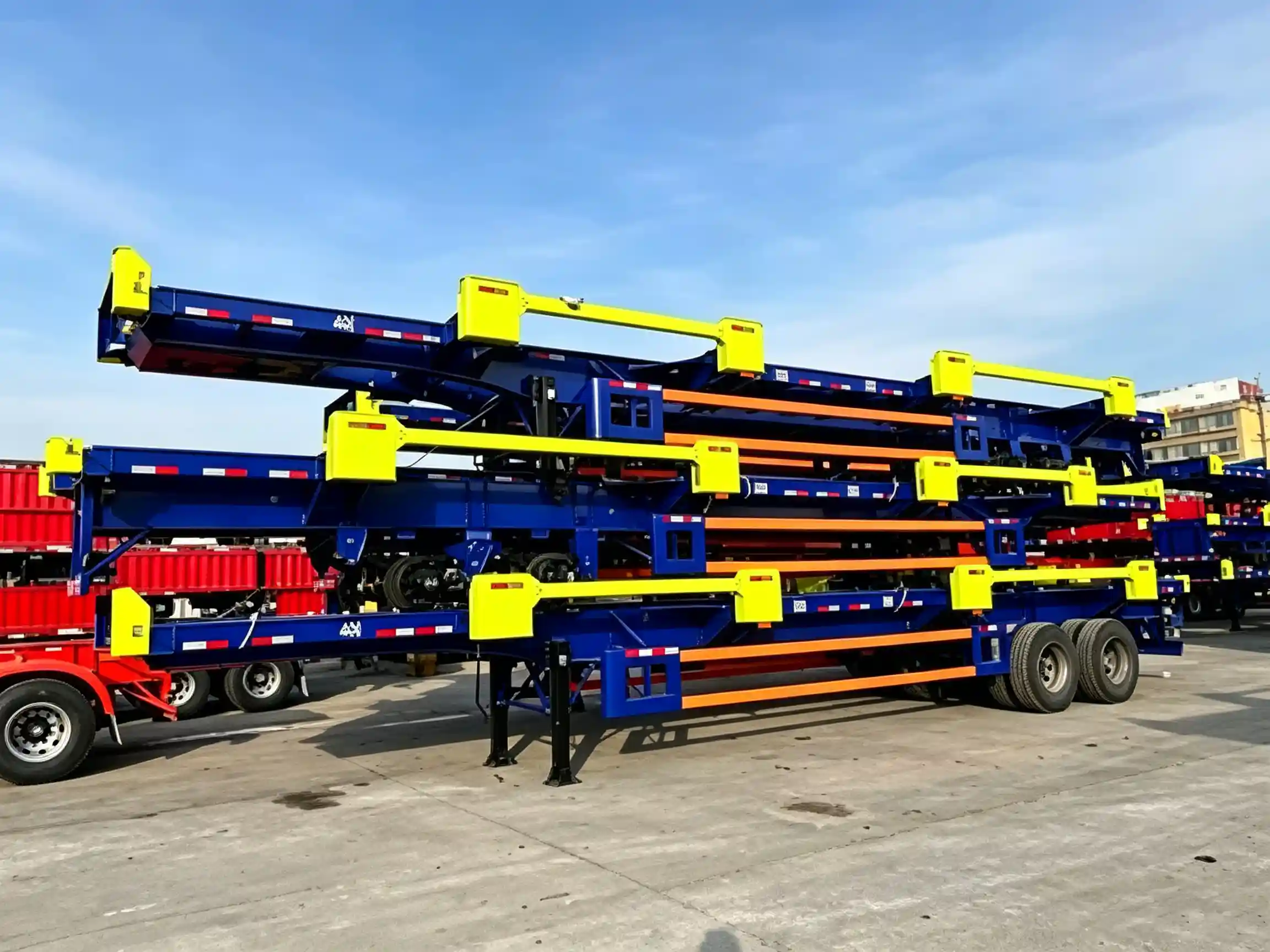 60 Ton Container Terminal Trailer