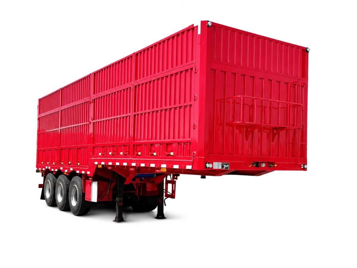 Heavy Duty 3-Axle Box Semi Trailer Heavy Duty 3-Axle Box Semi Trailer