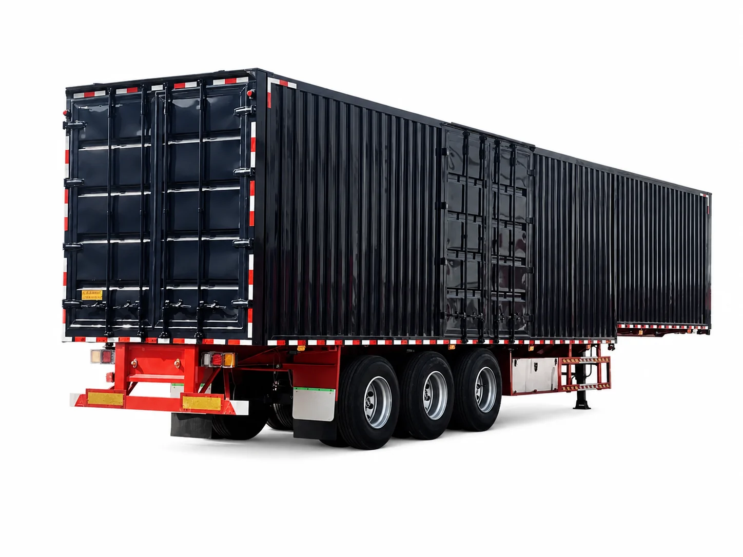 3-Axle Box Van Semi Trailer