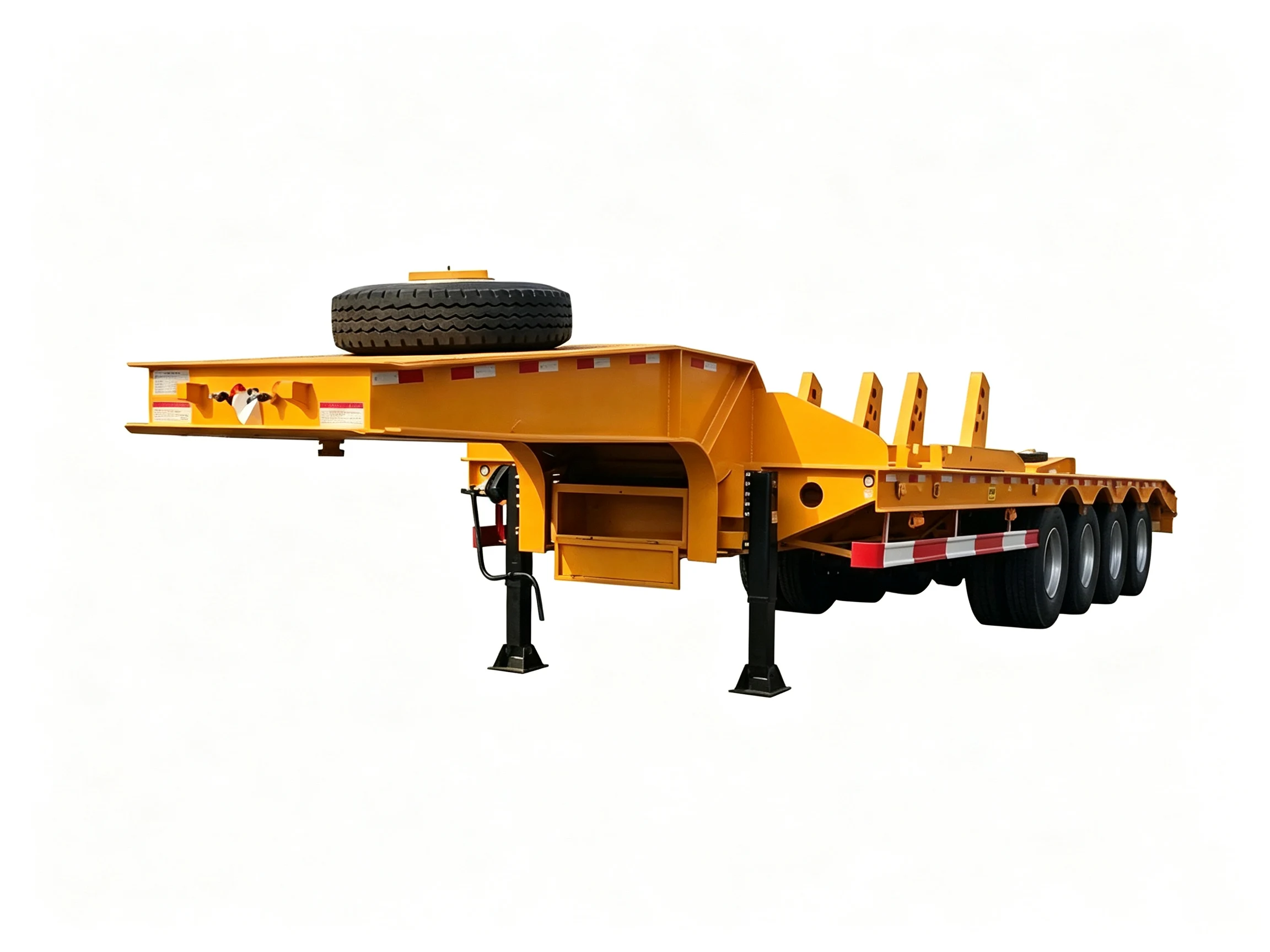 13m 4-Axle Low Bed Semi Trailer 13m 4-Axle Low Bed Semi Trailer