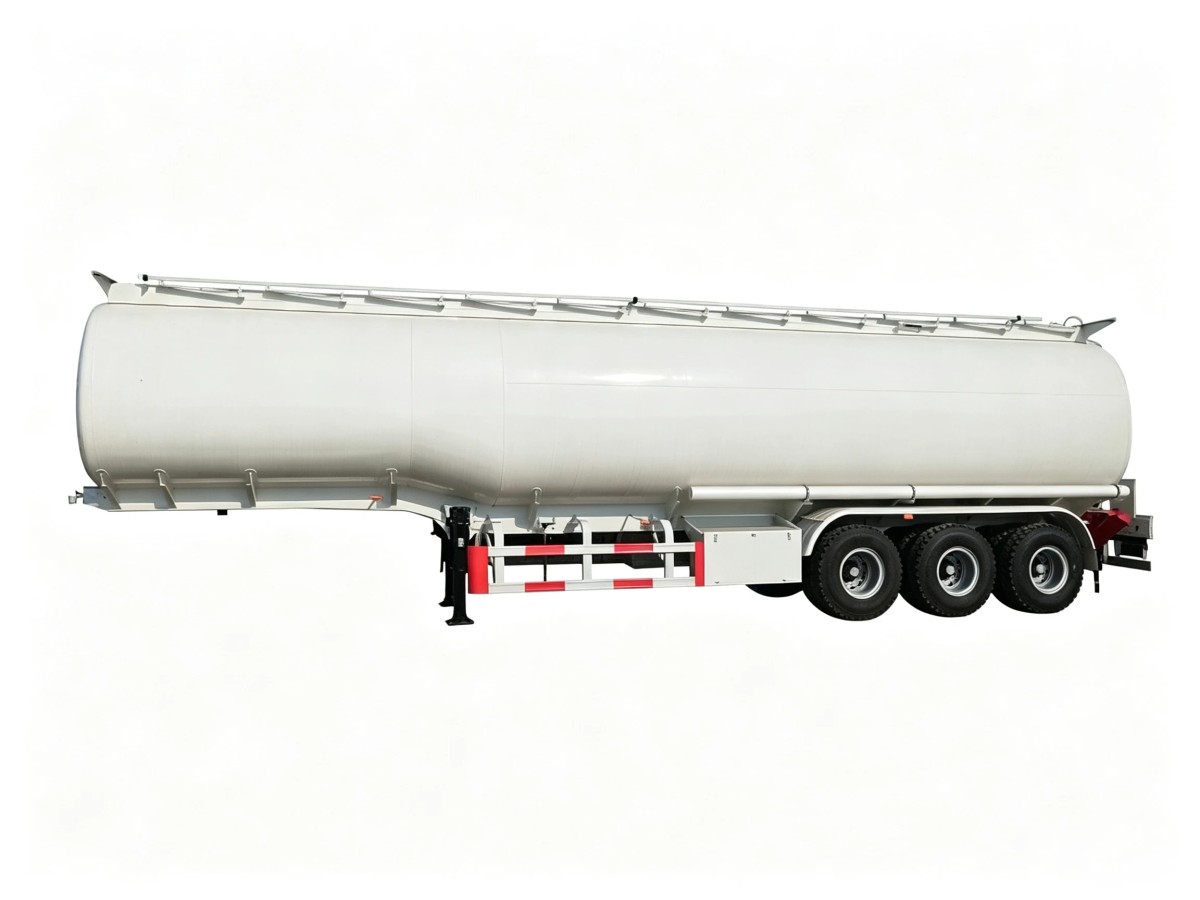 3-Axle 45000L Straight-Beam Integrated Fuel Tanker Trailer 3-Axle 45000L Straight-Beam Integrated Fuel Tanker Trailer