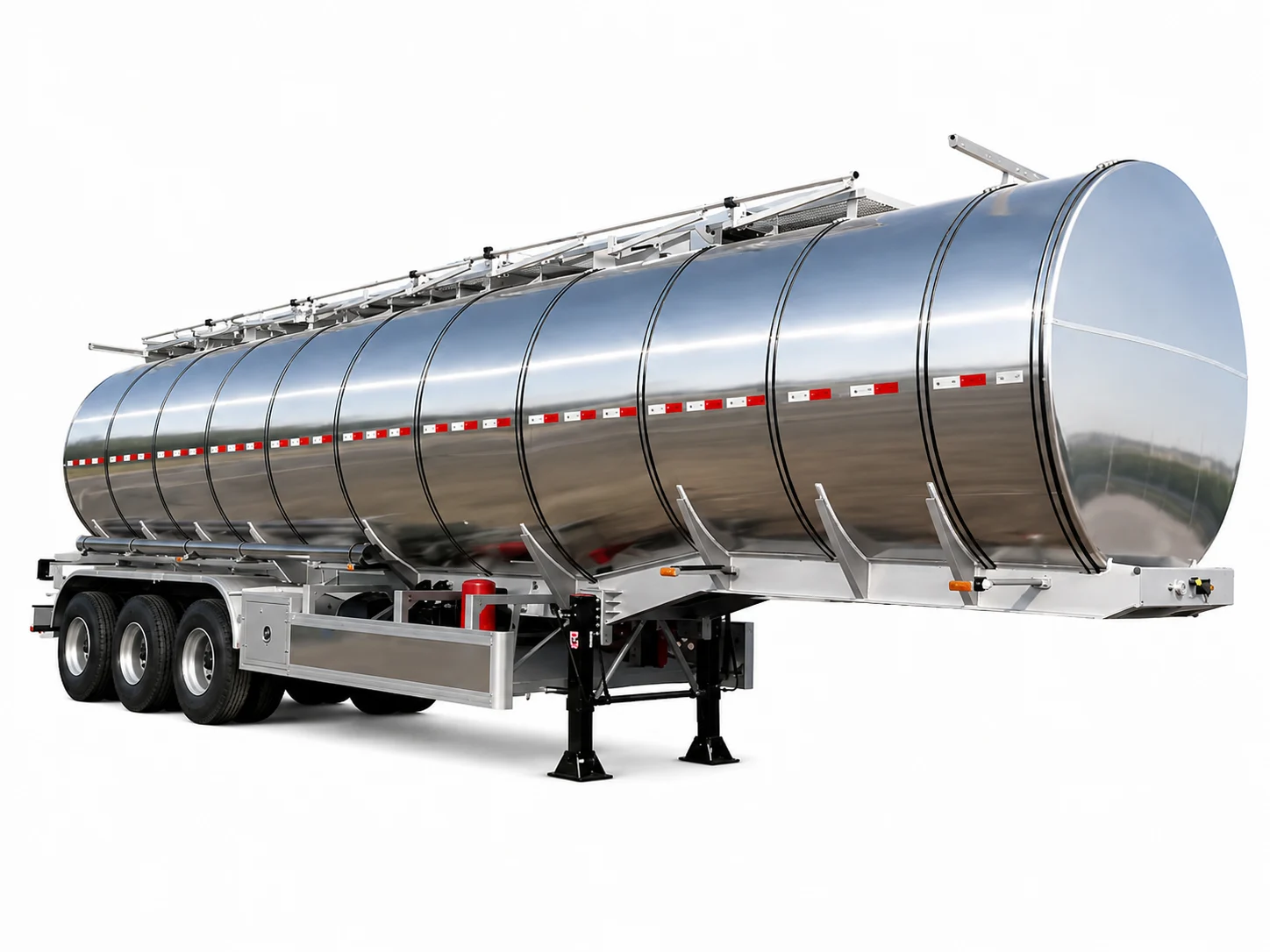 45000 Litres Stainless Steel Insulation Tank Semi Trailer
