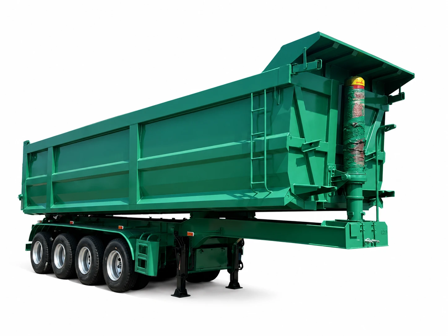 4-Axle Rear Dump Semi Trailer