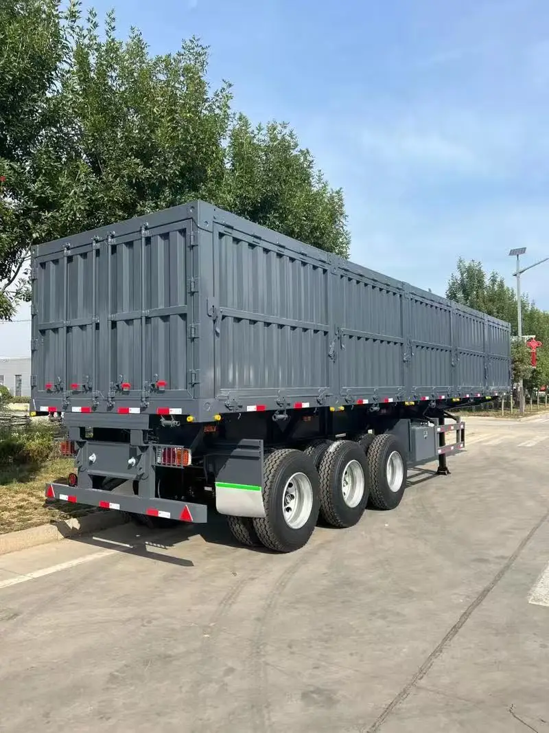 3‑Axle Side‑Tipping Dump Semi‑trailer