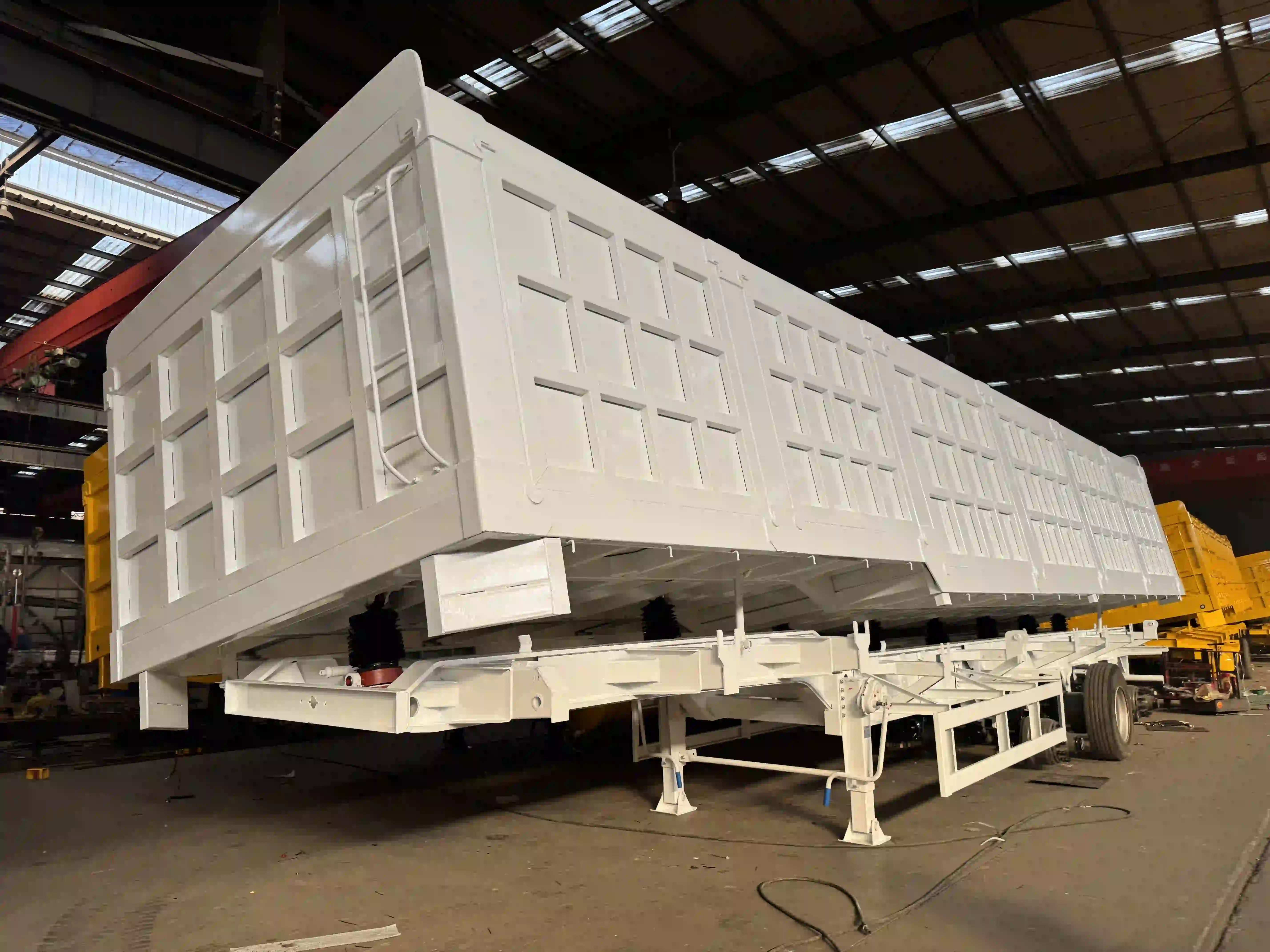 3‑Axle Side‑Tipping Dump Semi‑trailer