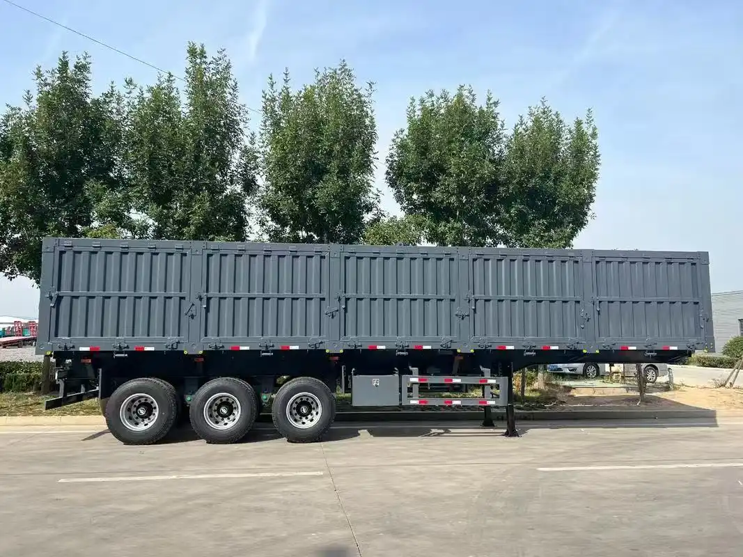 3‑Axle Side‑Tipping Dump Semi‑trailer