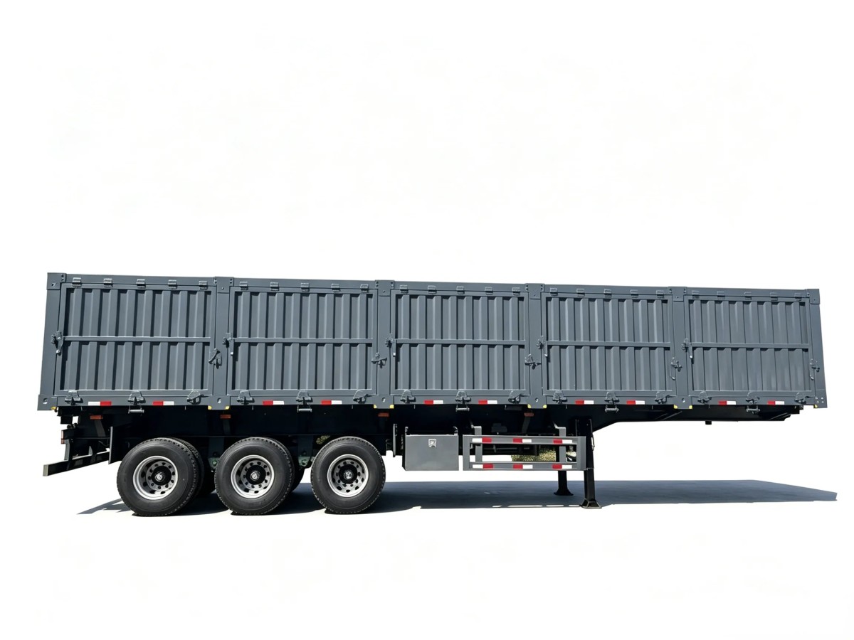 3‑Axle Side‑Tipping Dump Semi‑trailer 3‑Axle Side‑Tipping Dump Semi‑trailer