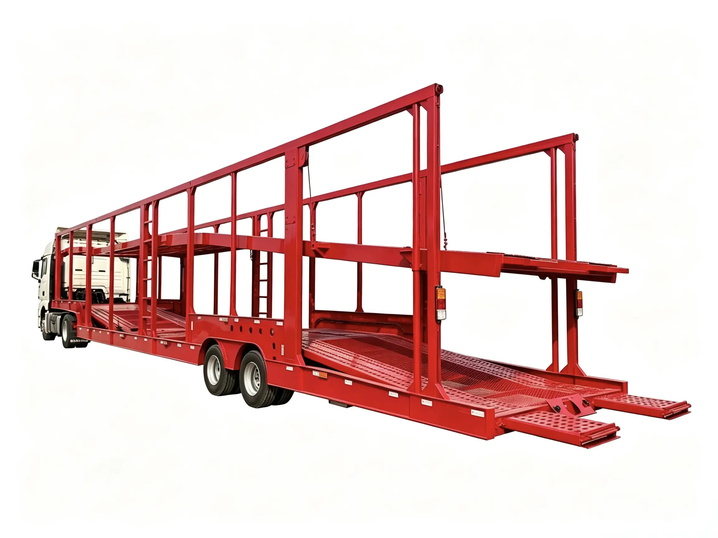 2 Axle Car Carrier Semi-Trailer 2 Axle Car Carrier Semi-Trailer