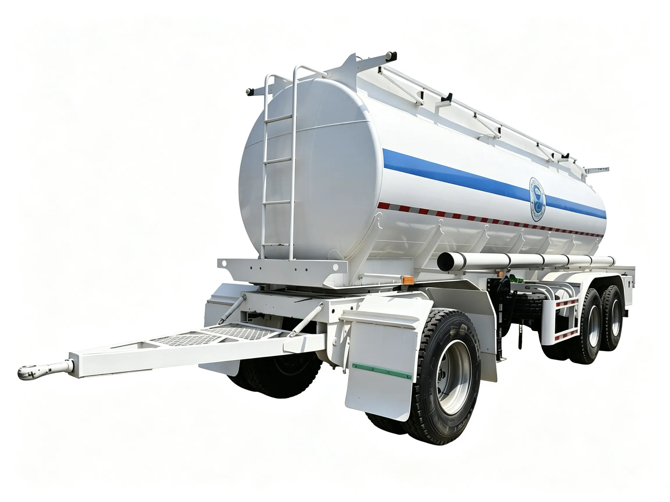 15CBM Fuel Tanker Drawbar Trailer