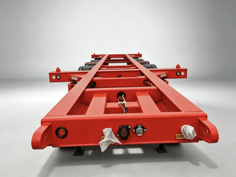 3 Axle 20Ft Skeleton Trailer