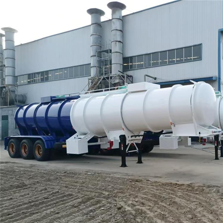 3 Axle 20CBM Sulfuric Acid Tanker Trailer