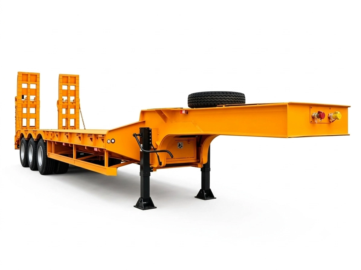 3-Axle Lowbed Trailer