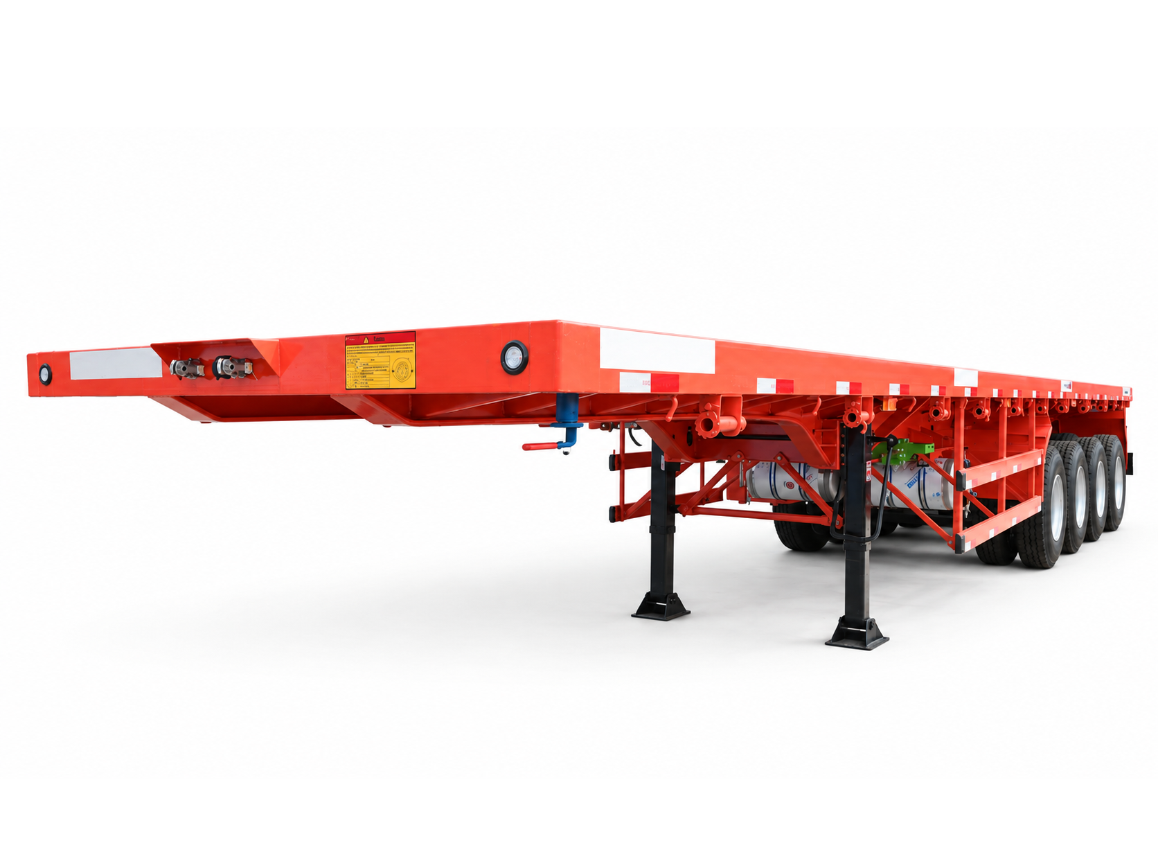 Semirreboque Plataforma para Contêineres de 40ft com 4 Eixos