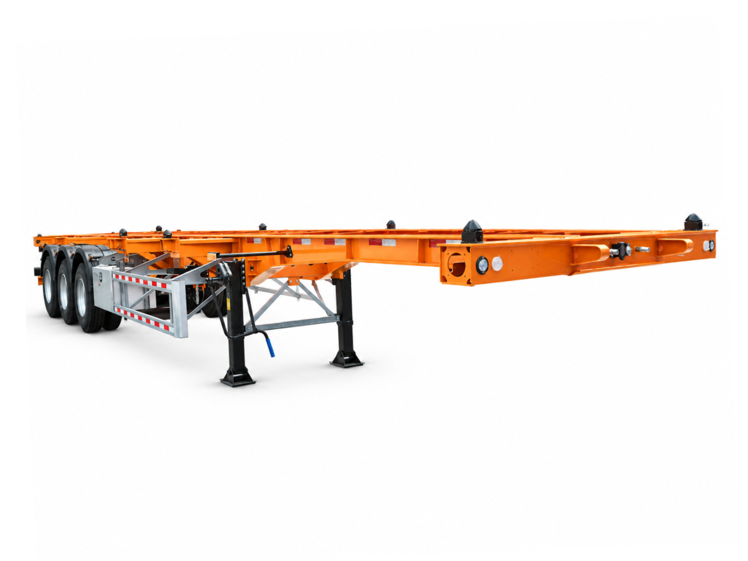 40ft 3-Axle Skeleton Semi-Trailer