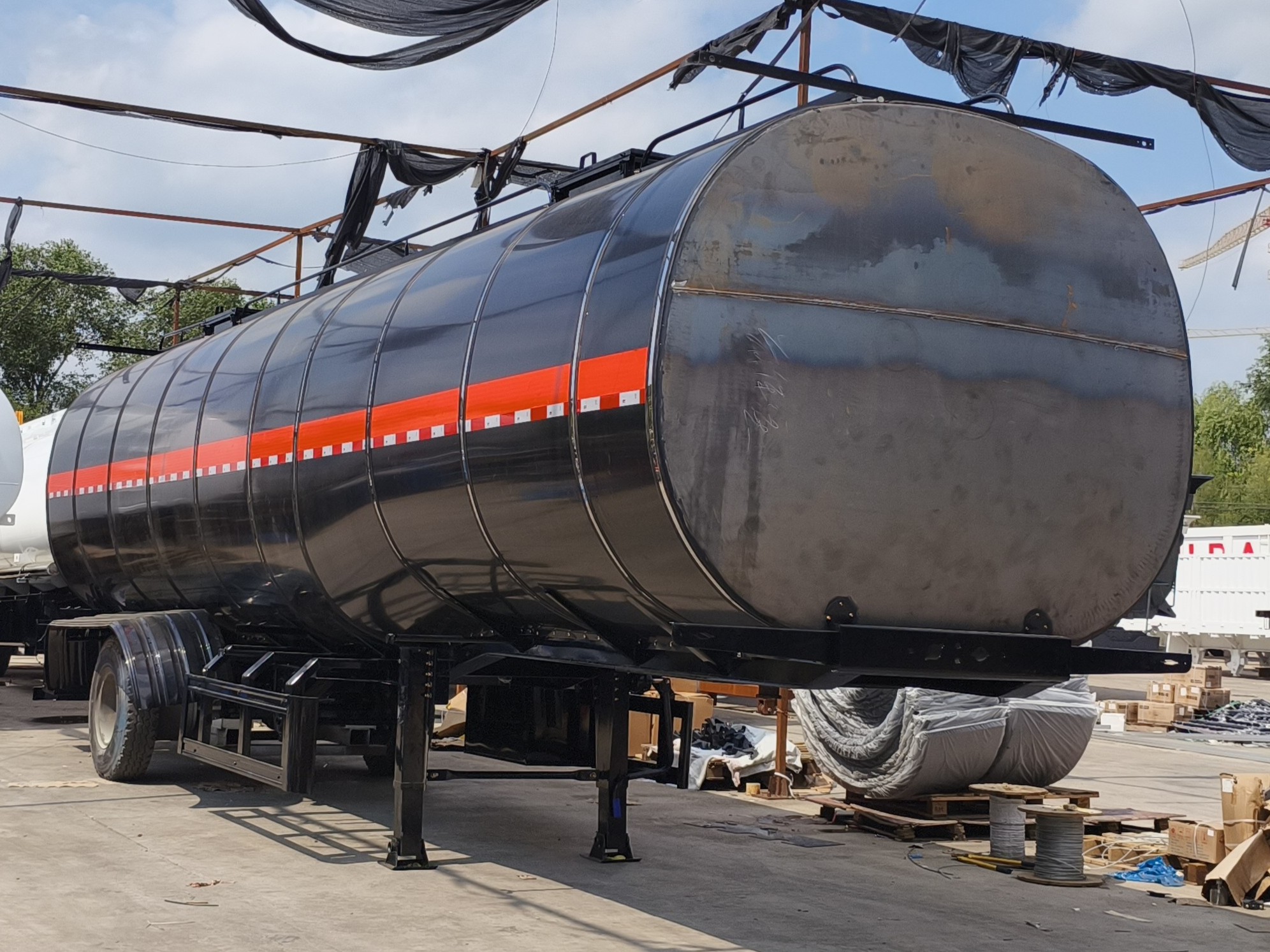 40000L Heated Bitumen Tanker Semi-Trailer