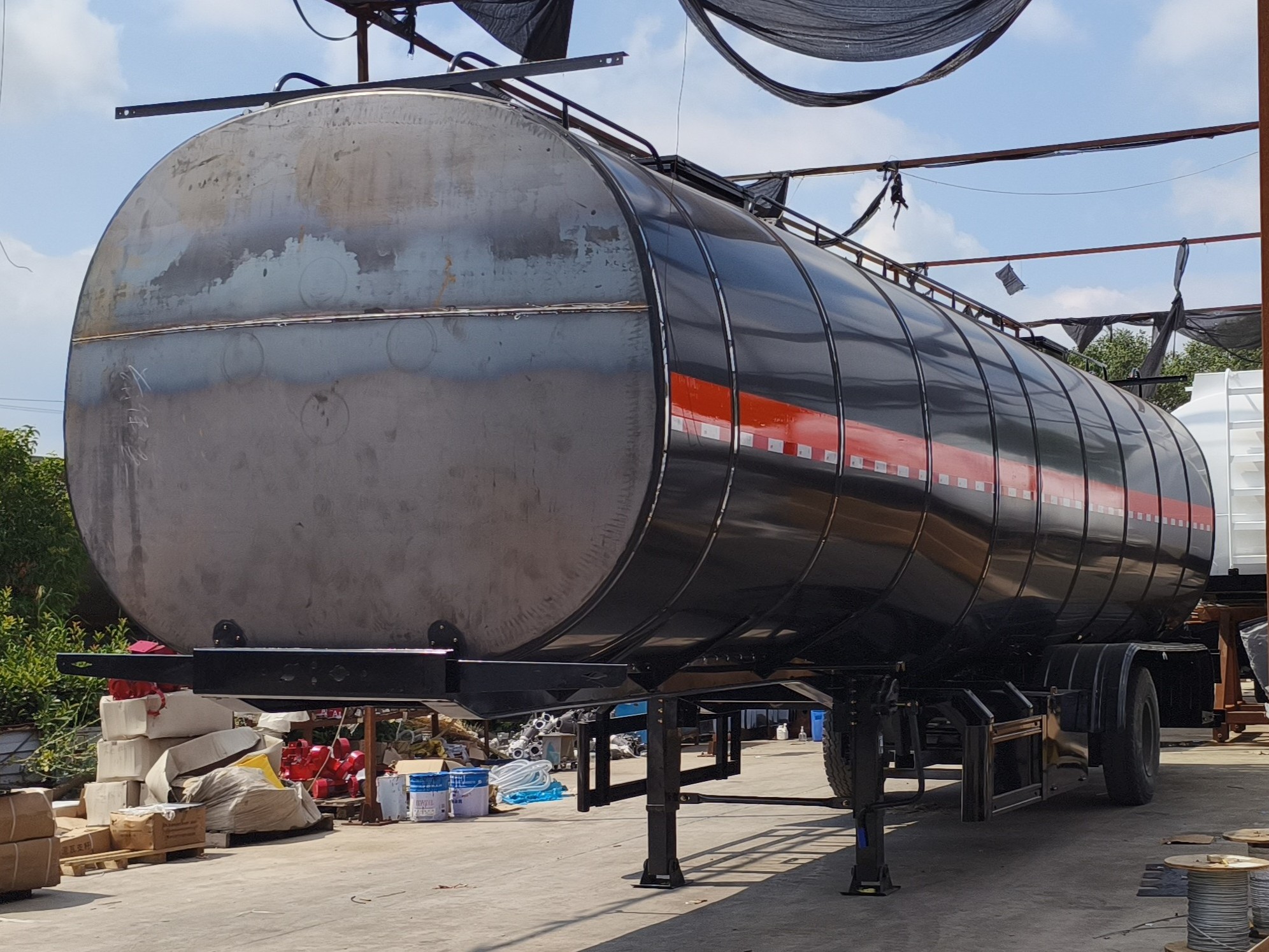 40000L Heated Bitumen Tanker Semi-Trailer