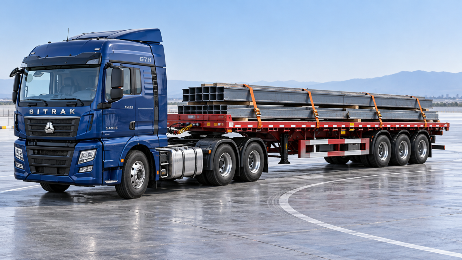 Matching a Tractor to a 12.5m 3-Axle Flatbed: Clearance and Axle Loads