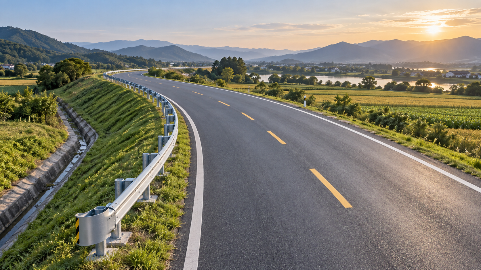 Comment choisir un système de retenue routier pour les routes rurales à grande vitesse
