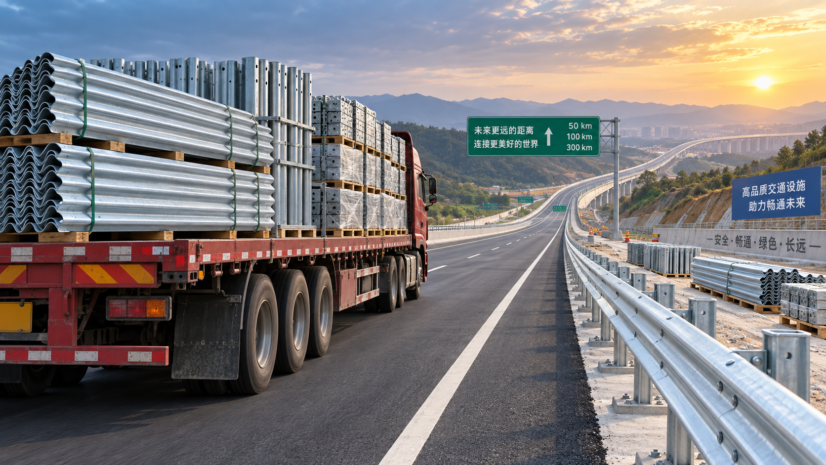 How freight distance affects highway barrier price on large orders