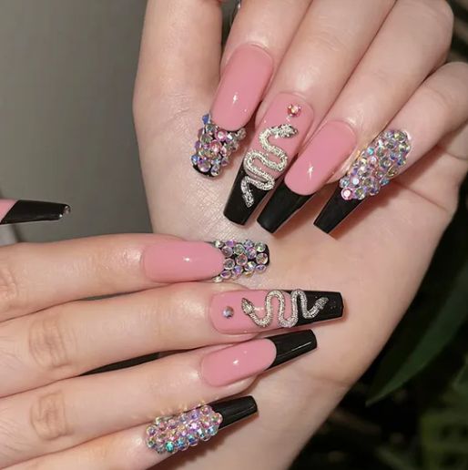 Cross-Border French European and American False Nails