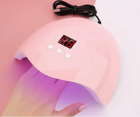 Professional Manicure Machinery 54W 3 Timer Setting Gel Polish LED Nail Lamp UV Nail Dryer