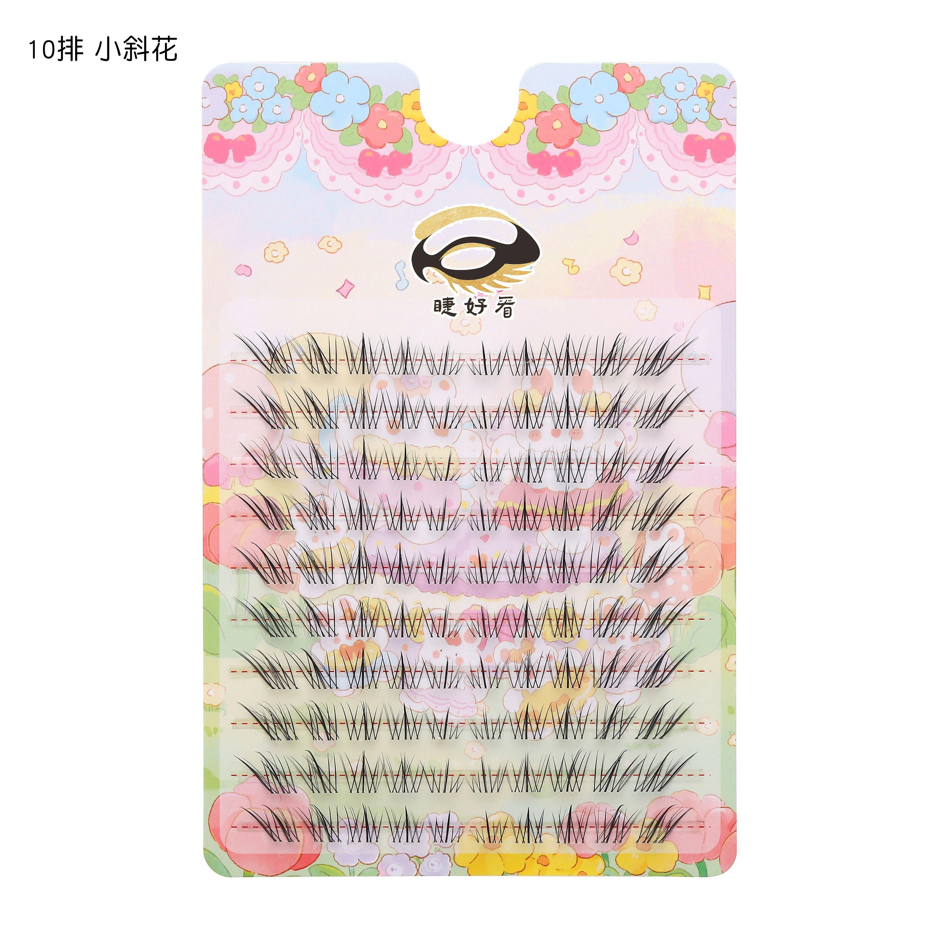 Little Slanted Flower Lashes