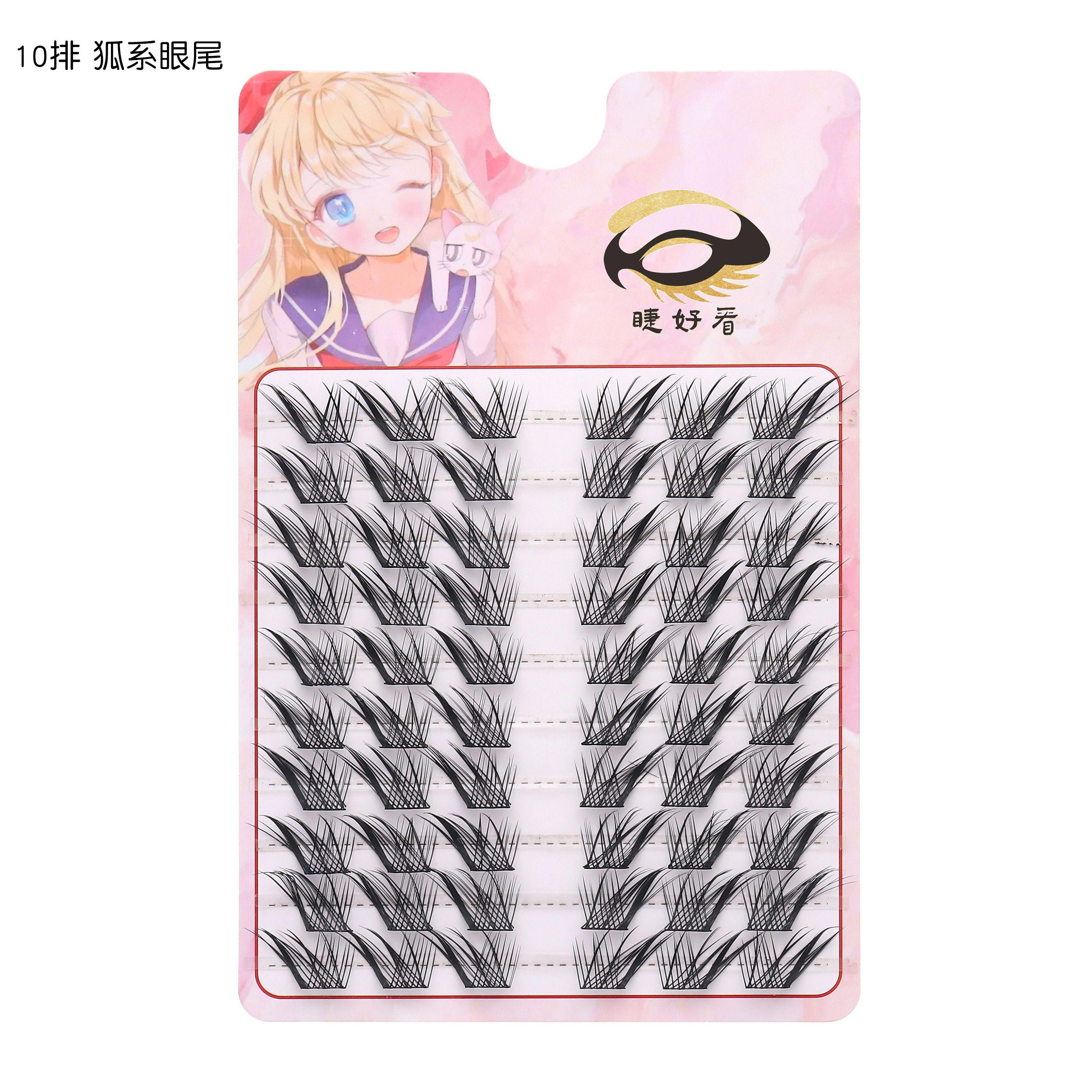Fox-style Outer Corner Lashes
