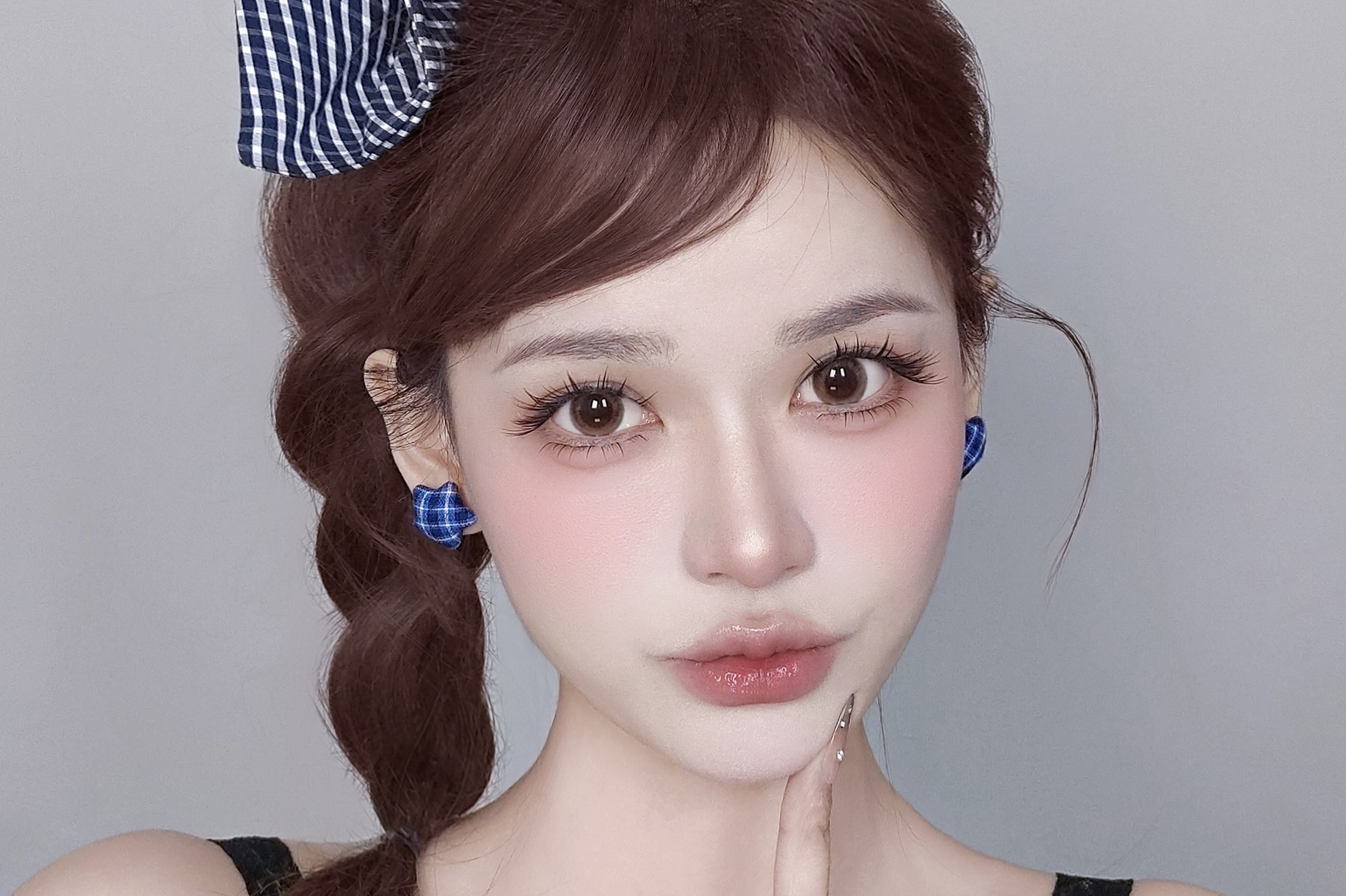 横