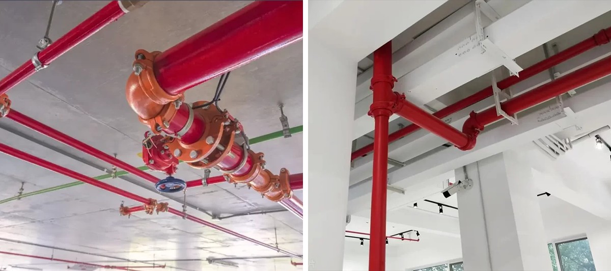 Galvanized steel fire sprinkler pipe Galvanized steel fire sprinkler pipe