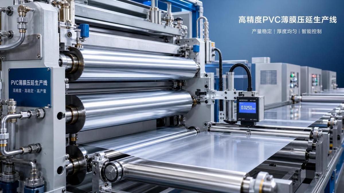 What Determines Output and Gauge Stability in a PVC Film Sheet Calender Line What Determines Output and Gauge Stability in a PVC Film Sheet Calender Line