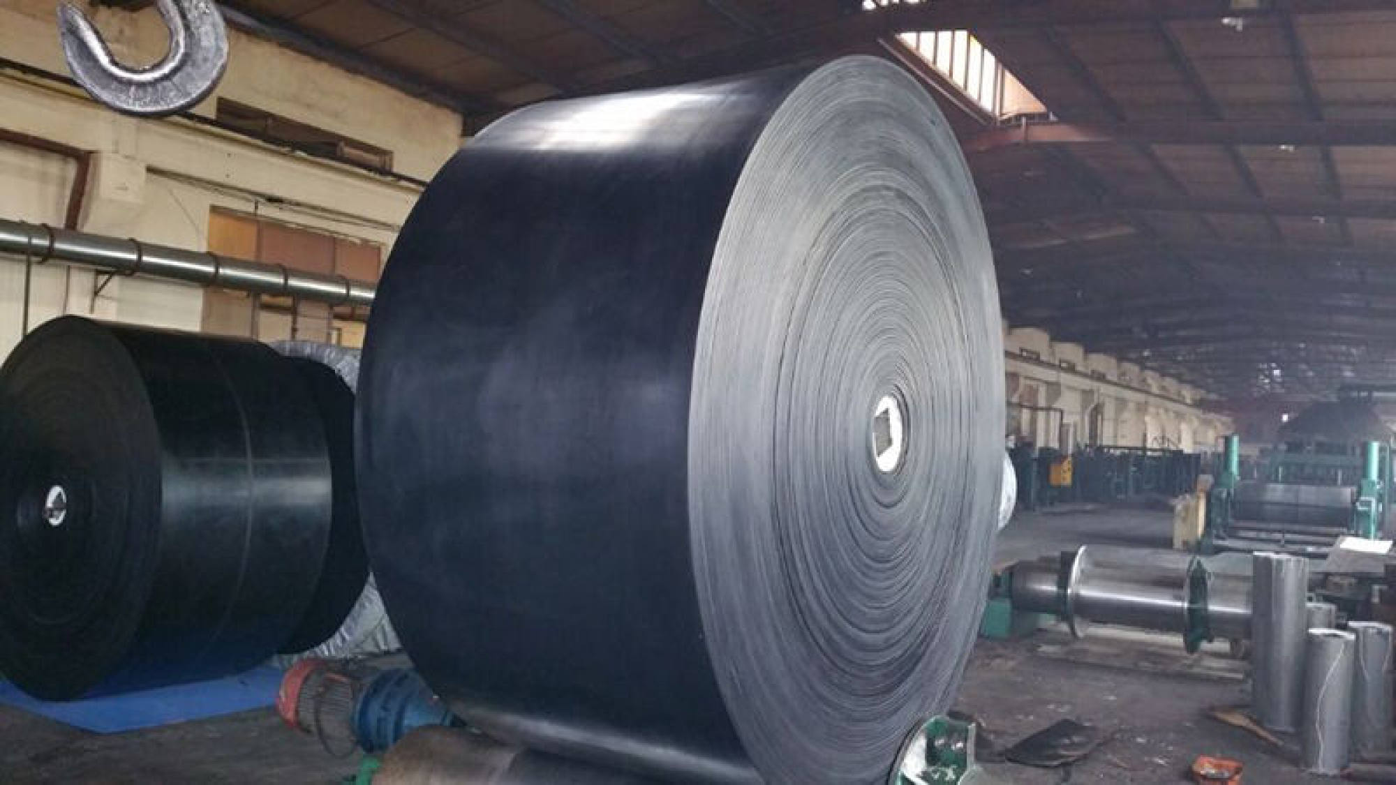 สายพานลำเลียงยางเสริมแรงด้วยลวดเหล็ก