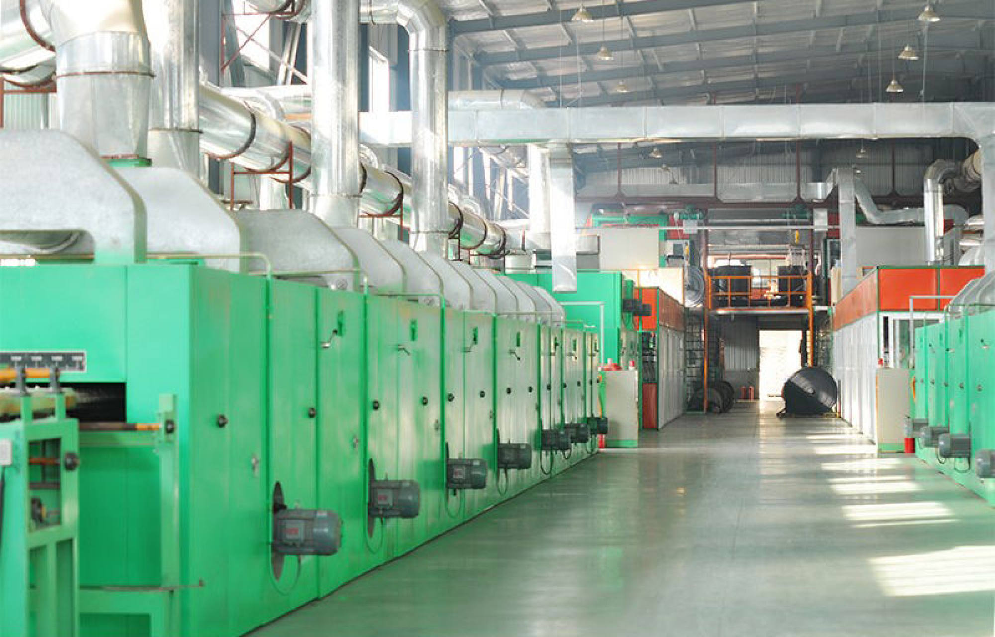 dây chuyền phủ PU dạng ướt đã qua sử dụng