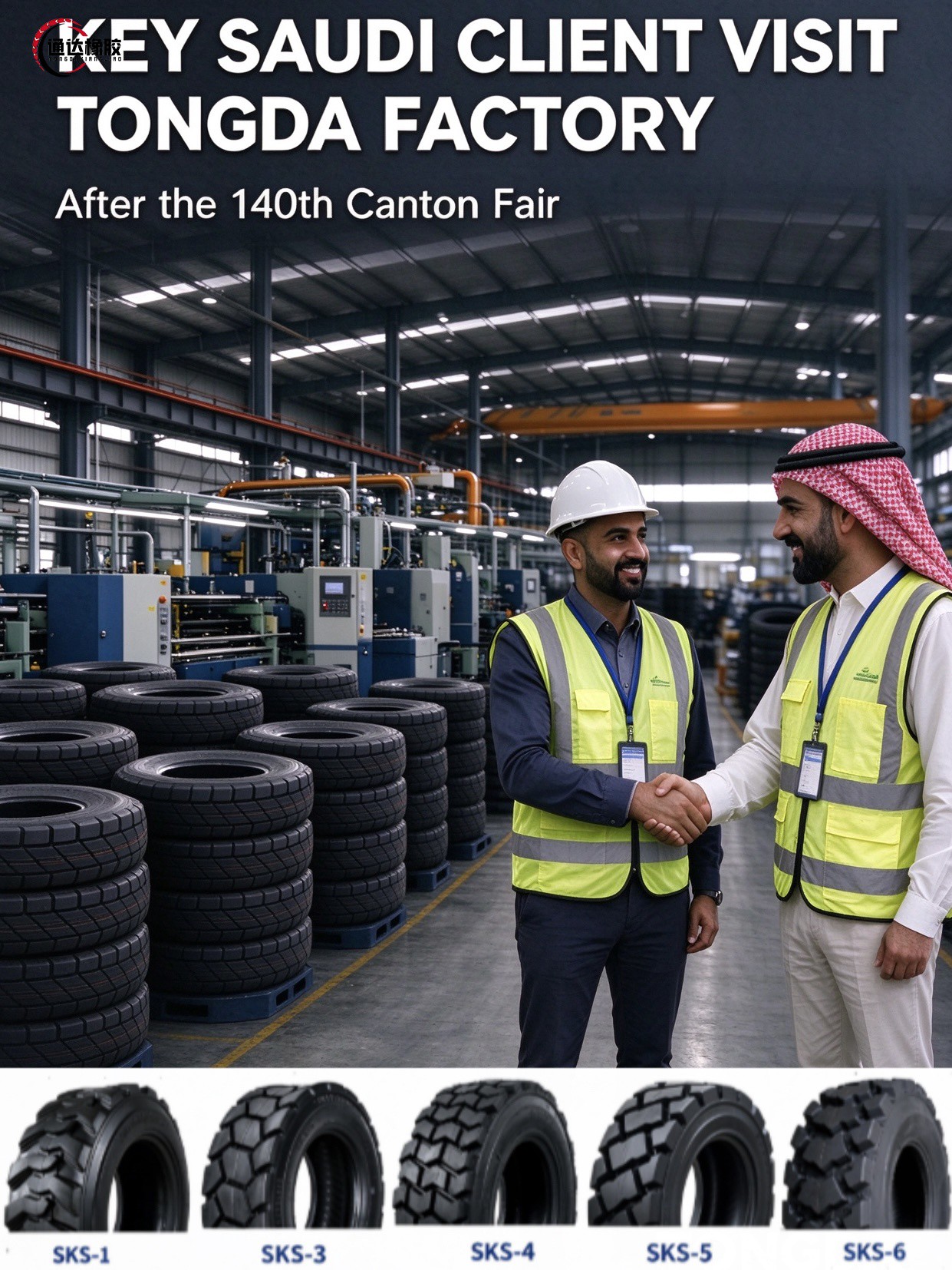 Key Saudi Client Visits TONGDA Factory After the 140th Canton Fair for In-depth Cooperation Discussion