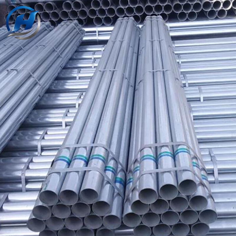 Q195 Galvanized Steel Round Pipe