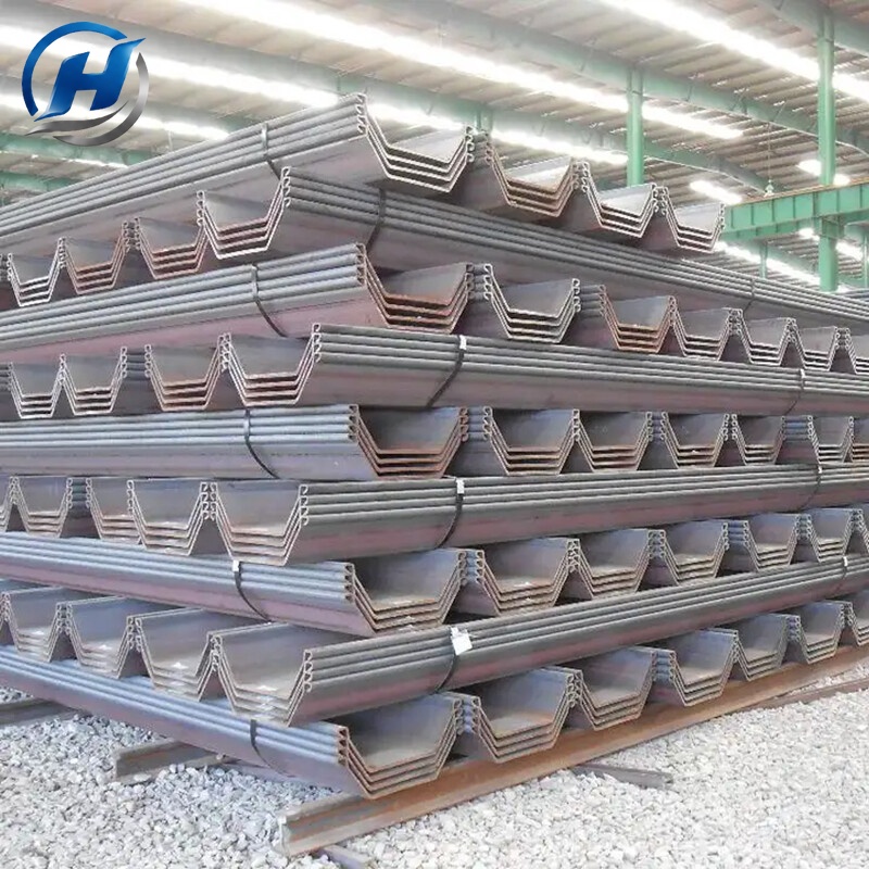 A53 Gr.A A656 Gr.50 U-Shaped Steel Sheet Pile
